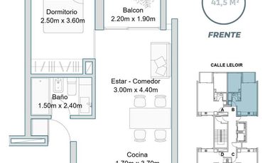 Departamento en Confluencia