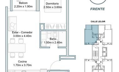 Departamento en Confluencia