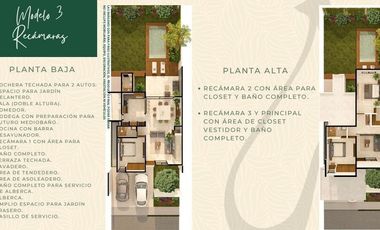 CASA EN PREVENTA, ARBELIA RESIDENCIAL CONKAL.