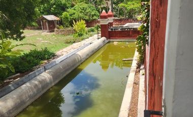 Hacienda de 300 ha y cenote privado, en venta en Tecoh
