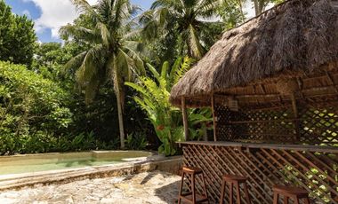 Hacienda de 300 ha y cenote privado, en venta en Tecoh