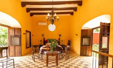 Hacienda de 300 ha y cenote privado, en venta en Tecoh