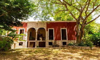Hacienda de 300 ha y cenote privado, en venta en Tecoh