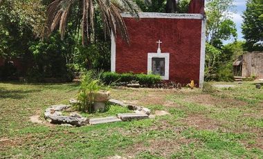Hacienda de 300 ha y cenote privado, en venta en Tecoh