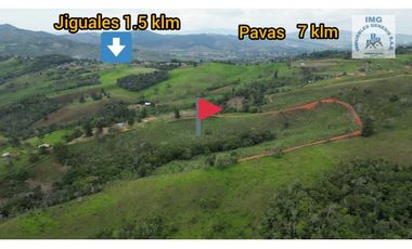 ref 918a la colina 2/pavas/vendo lotes campestres