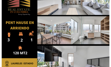 Penthouse Amoblado en Arriendo en el Estadio