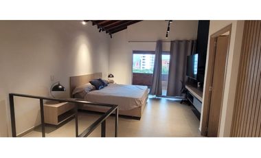 Hermoso Apartaestudio Dúplex Amoblado en el Poblado