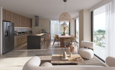 Departamentos en venta frente al campo golf en Marina Vallarta