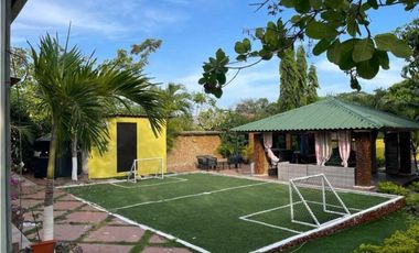 ALQUILER DE CASA EN NUEVA GORGONA, PISCINA Y AMOBLADA, 20 PAX