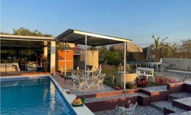 ALQUILER DE CASA EN NUEVA GORGONA, PISCINA Y AMOBLADA, 20 PAX