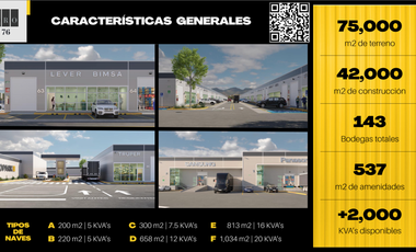 Venta Nave Industrial (220m2) Lib. Norponiente, Huertas La Joya, Qro76 $3.7mdp