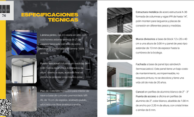 Venta Nave Industrial (220m2) Lib. Norponiente, Huertas La Joya, Qro76 $3.7mdp