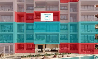 Departamento frente al mar en modo Fractional