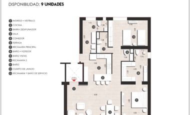 Departamento en Venta Country Club Guadalajara, Vista al Campo de Golf.