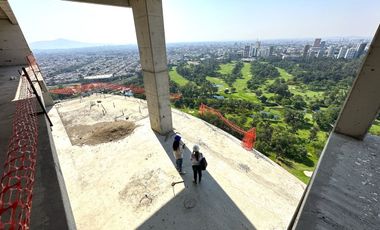 Departamento en Venta Country Club Guadalajara, Vista al Campo de Golf.