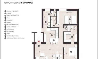 Departamento en Venta Country Club Guadalajara, Vista al Campo de Golf.