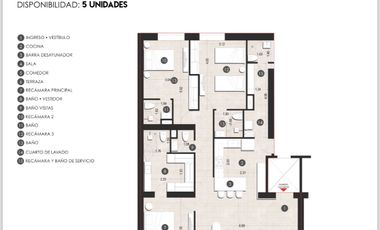 Departamento en Venta Country Club Guadalajara, Vista al Campo de Golf.