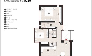 Departamento en Venta Country Club Guadalajara, Vista al Campo de Golf.