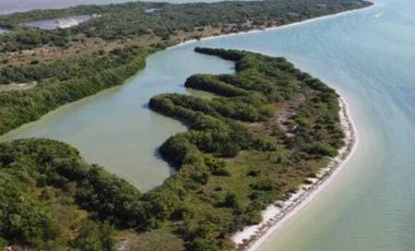 Vendo terreno frente mar en celestun( Yucatán)