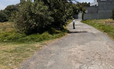 Terreno en  venta cerca carretra mexico toluca