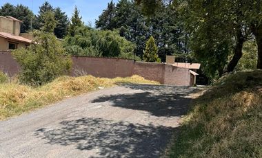 Terreno en  venta cerca carretra mexico toluca