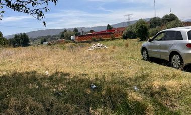 Terreno en  venta cerca carretra mexico toluca