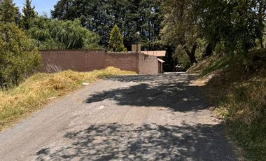 Terreno en  venta cerca carretra mexico toluca