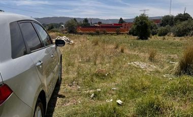 Terreno en  venta cerca carretra mexico toluca