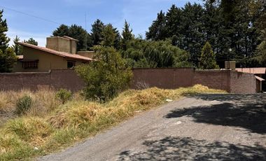 Terreno en  venta cerca carretra mexico toluca