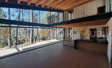 PINARES DE TAPALPA -  CABAÑA MODERNA ECOLOGICA TERRENO MUY ARBOLADO TAPALPA