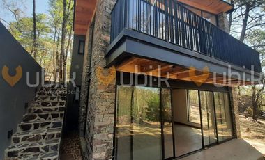 PINARES DE TAPALPA -  CABAÑA MODERNA ECOLOGICA TERRENO MUY ARBOLADO TAPALPA