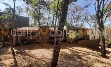 PINARES DE TAPALPA -  CABAÑA MODERNA ECOLOGICA TERRENO MUY ARBOLADO TAPALPA