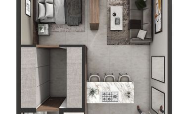 Se vende hermoso PH  de 2 niveles nuevo jardines del moral