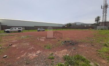 RENTA TERRENO COMERCIAL  E INDUSTRIAL PARA BODEGA O ALMACENAJE LOS HORNOS, IXTAPALUCA