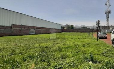 RENTA TERRENO COMERCIAL  E INDUSTRIAL PARA BODEGA O ALMACENAJE LOS HORNOS, IXTAPALUCA