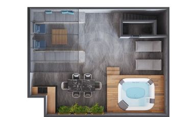 Casa en condominio en venta en Del Valle Sur