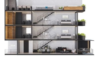 Casa en condominio en venta en Del Valle Sur