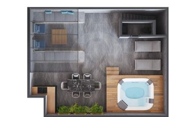 Casa en condominio en venta en Del Valle Sur