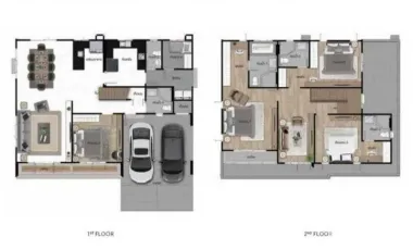 For rent or sale 4 Bedroom Detached House in Setthasiri Wongwaen-Lamlukka in Bueng Kham Phroi, Lam Luk Ka, Pathum Thani