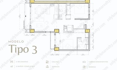BALICA Tipo 3 - Condominio en Venta en Los Tigres Residencial