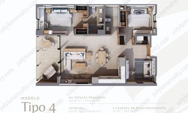 BALICA Tipo 4 - Condominio en Venta en Los Tigres Residencial