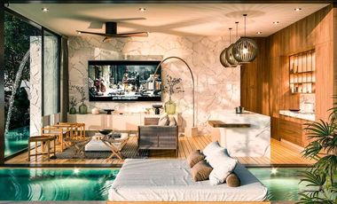 Villas de Lujo en Copropiedad para Inversión en TROBBU Riviera Maya, Mahahual