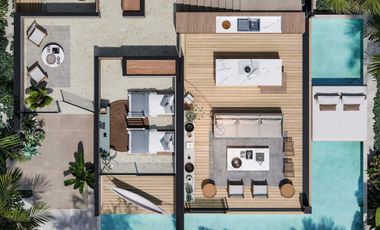 Villas de Lujo en Copropiedad para Inversión en TROBBU Riviera Maya, Mahahual