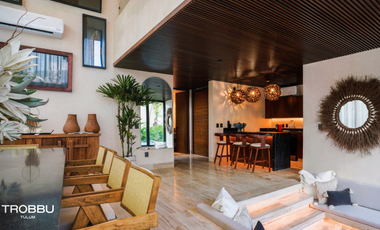 Villas de Lujo en Copropiedad para Inversión en TROBBU TULUM