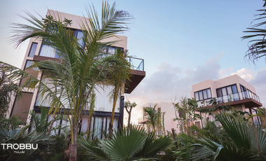 Villas de Lujo en Copropiedad para Inversión en TROBBU TULUM
