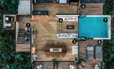 Villas de Lujo en Copropiedad para Inversión en TROBBU TULUM