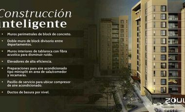 DEPARTAMENTO NUEVO PISO 2 ZOUL RESIDENCES QUERETARO RDV240617-AE