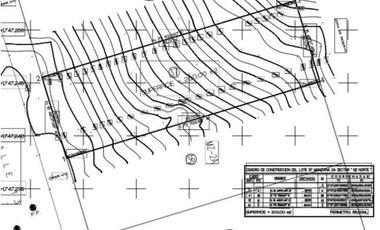 LOTE 37 RESIDENCIAL EN VENTA SECTOR U2