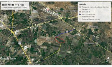 Terreno en venta en El Coyote, Colón, Querétaro