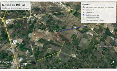 Terreno en venta en El Coyote, Colón, Querétaro